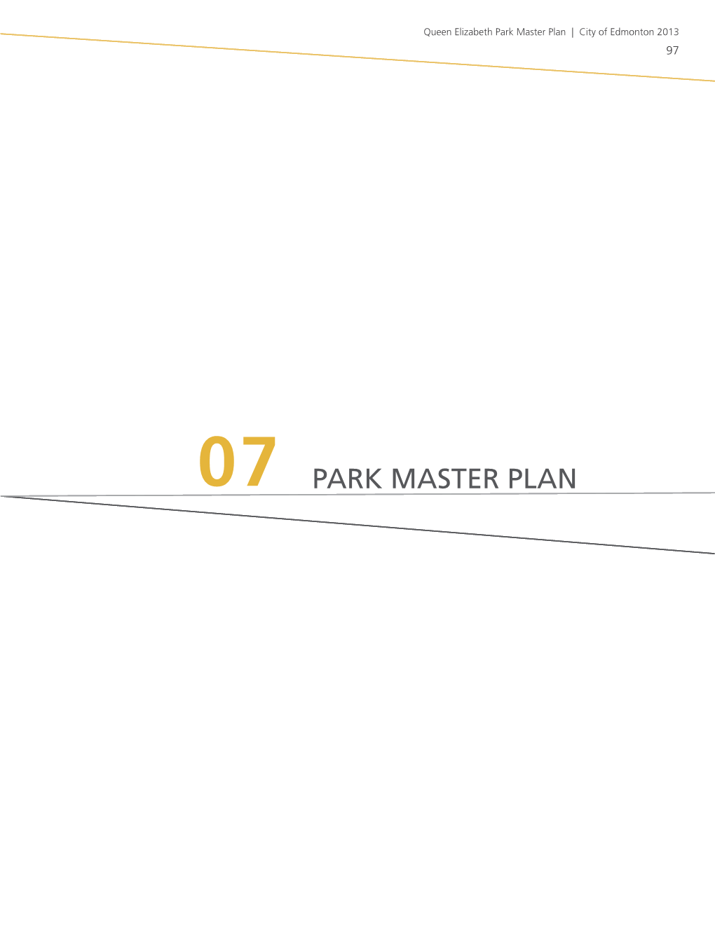 Part 1. Sec 7: Park Master Plan