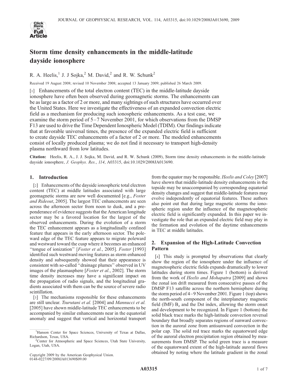 Storm Time Density Enhancements in the Middle-Latitude Dayside Ionosphere