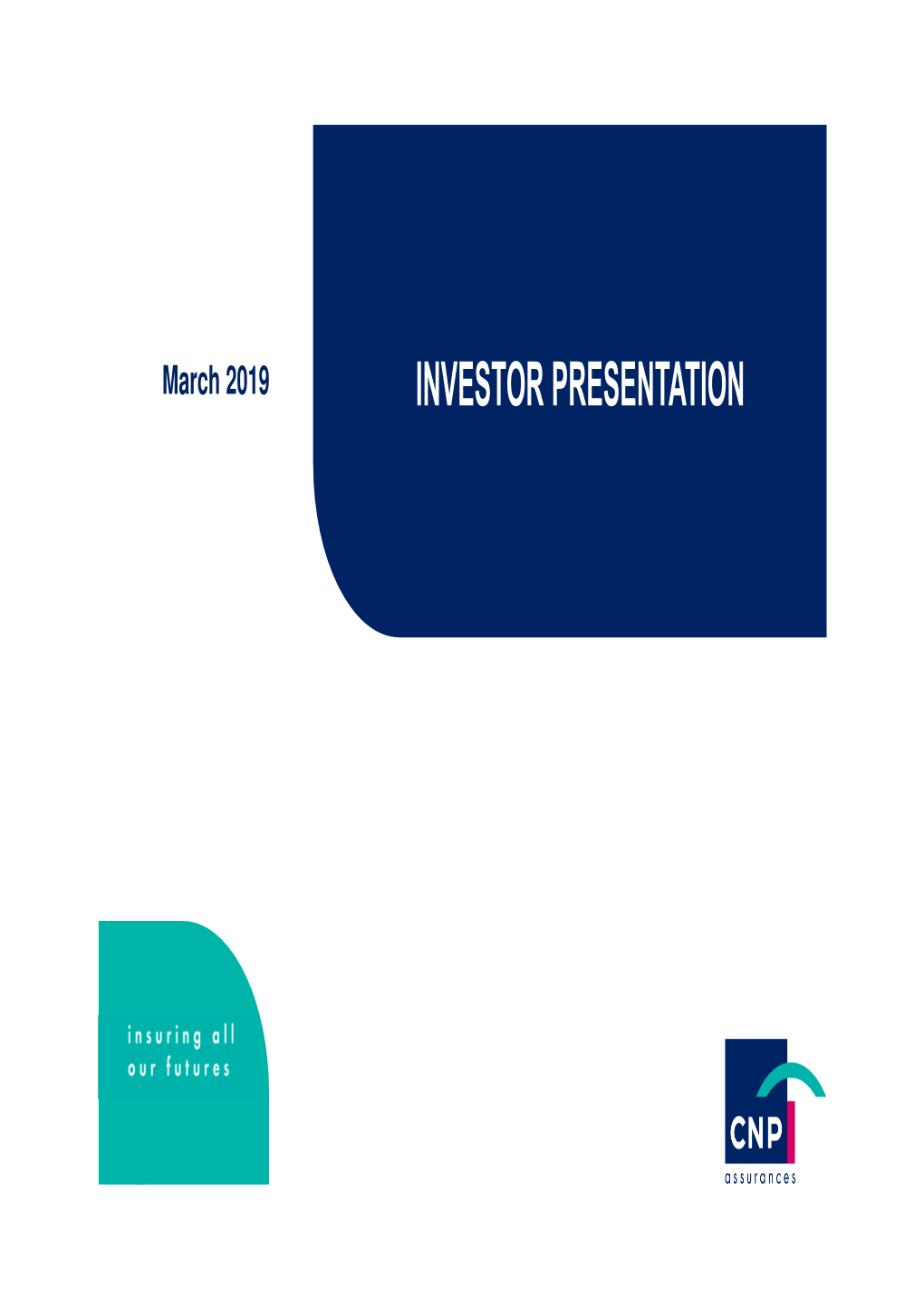 CNP Investor Presentation March 2019