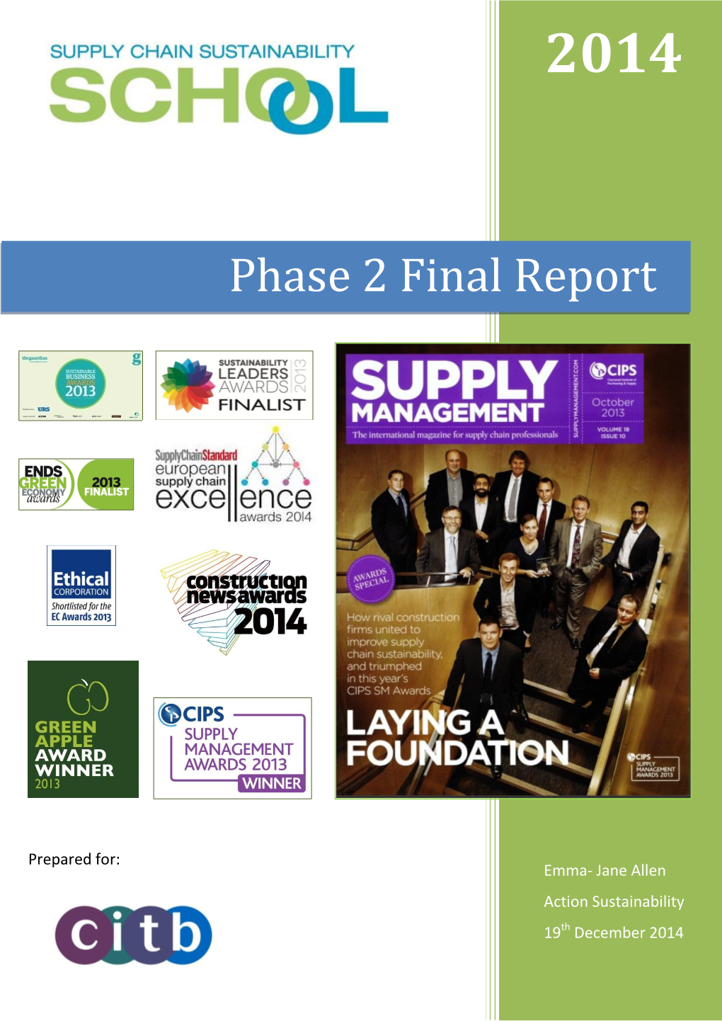 Phase 2 Final Report