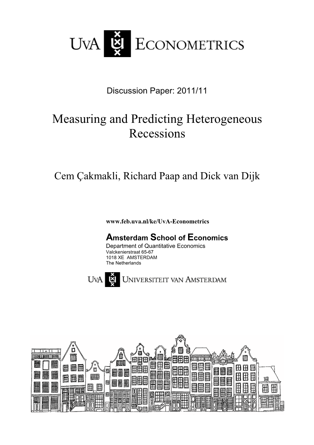 Measuring and Predicting Heterogeneous Recessions