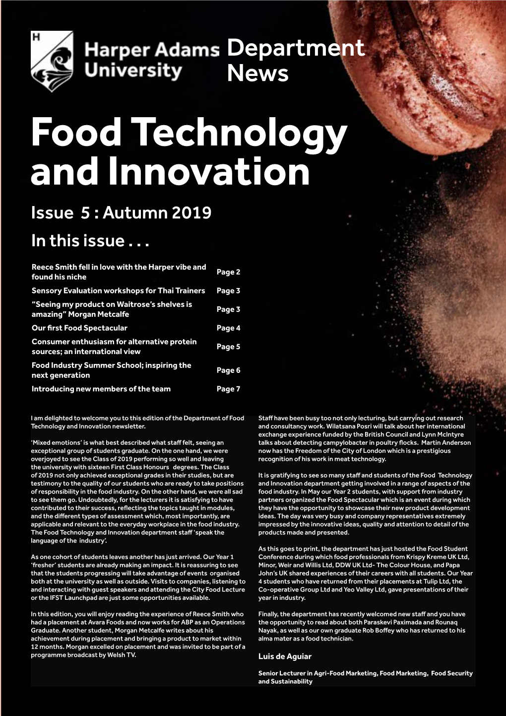 Food Technology and Innovation Newsletter