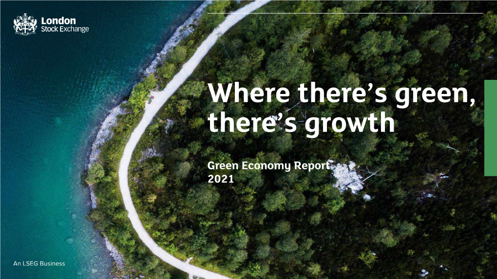 London Stock Exchange's Green Economy Report 2021