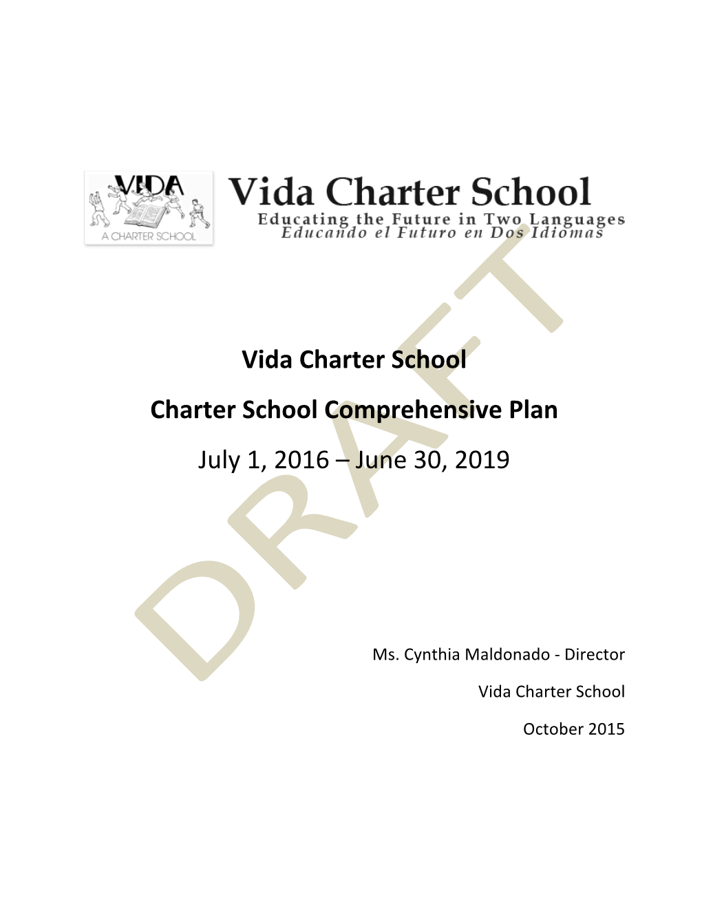 Vida Charter School Comp Plan 28-Day Public Review