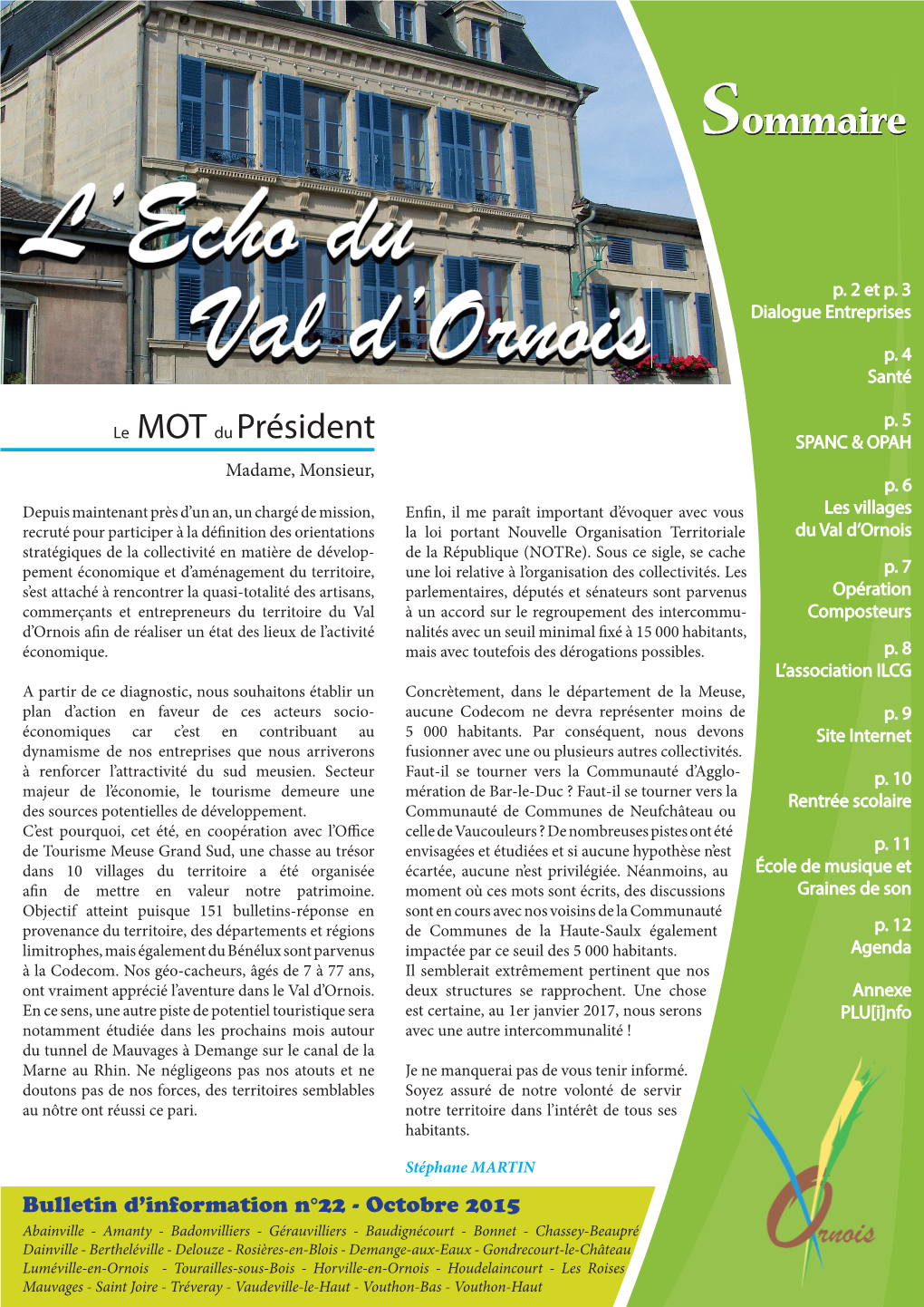 BULLETIN-N°22-Ocotobre-2015.Pdf