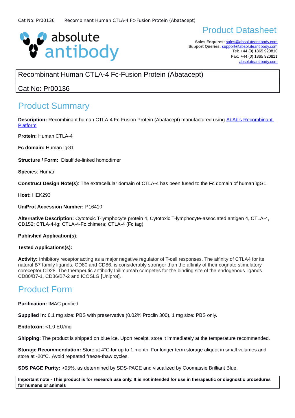 Pr00136-Product-Datasheet.Pdf