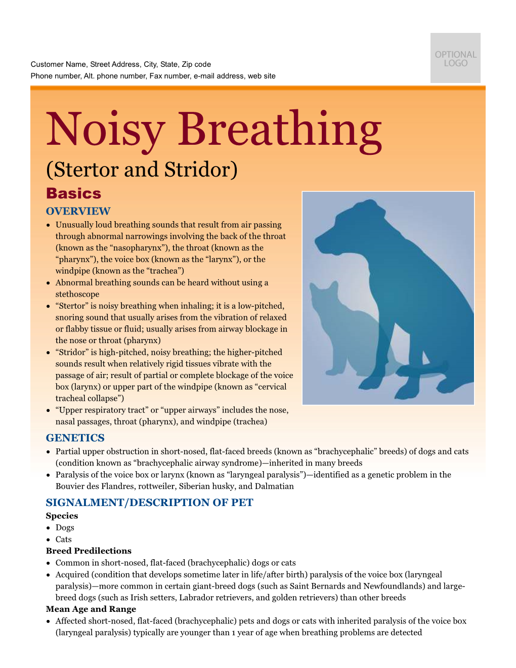 Noisy Breathing