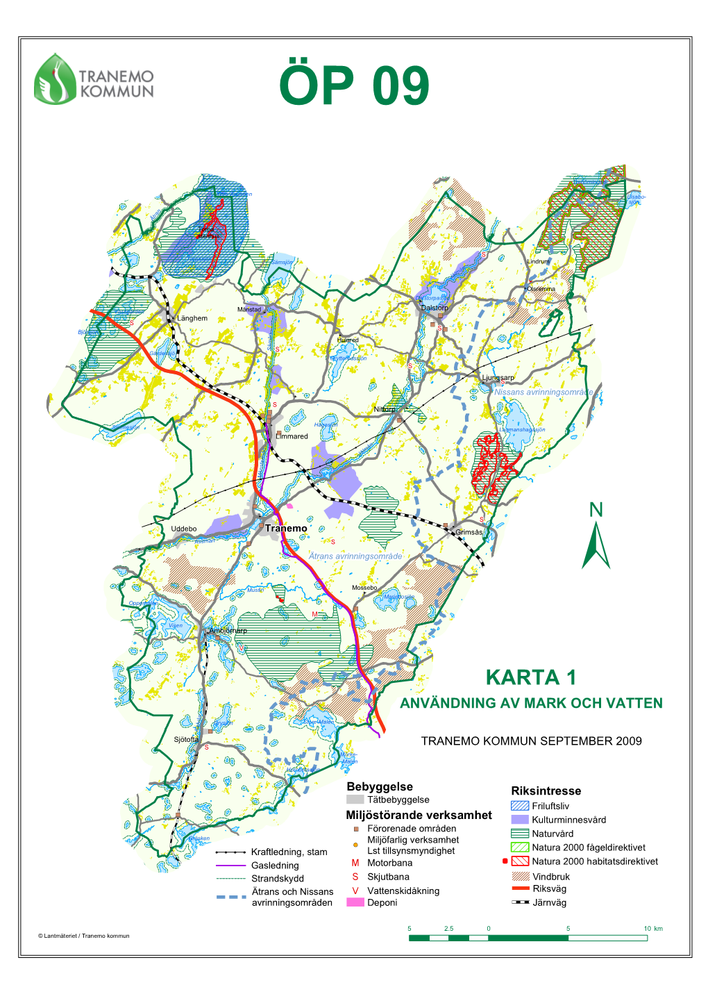 Kartmaterial Till Tranemo Kommuns Översiktsplan (Pdf)