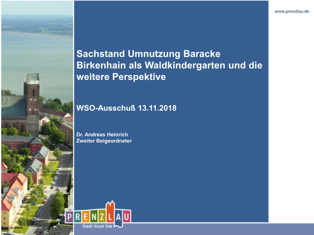 Fortschreibung INSEK Prenzlau 2013/2014