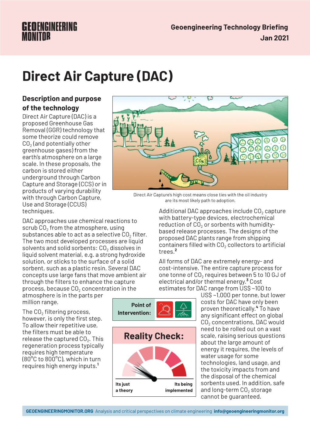 Direct Air Capture (DAC)
