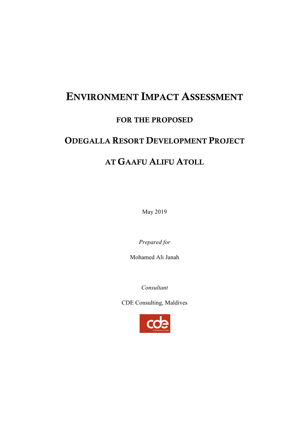 Environment Impact Assessment