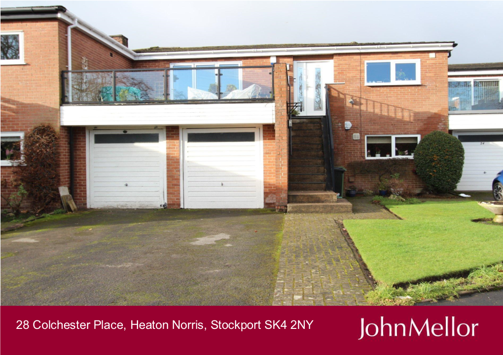 28 Colchester Place, Heaton Norris, Stockport SK4 2NY Guide Price £285,000