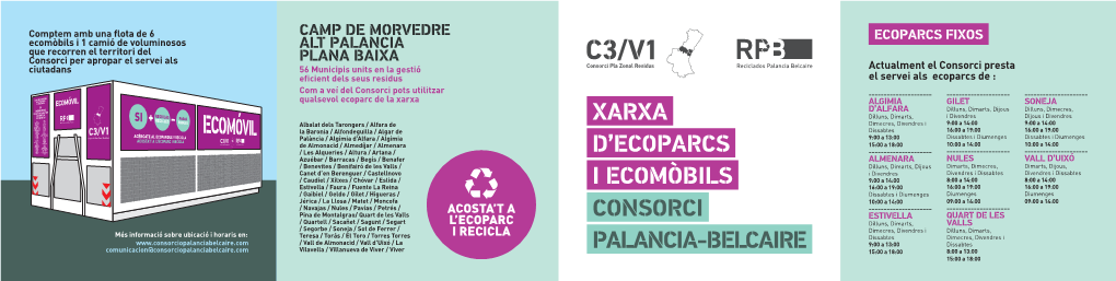 Xarxa D'ecoparcs I Ecomòbils Consorci Palancia-Belcaire