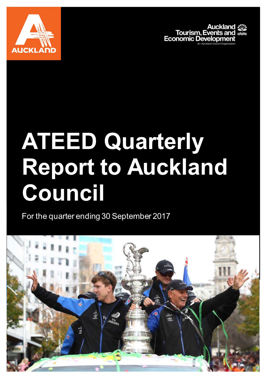 ATEED Quarterly Report to Auckland Council Q1 2017/18