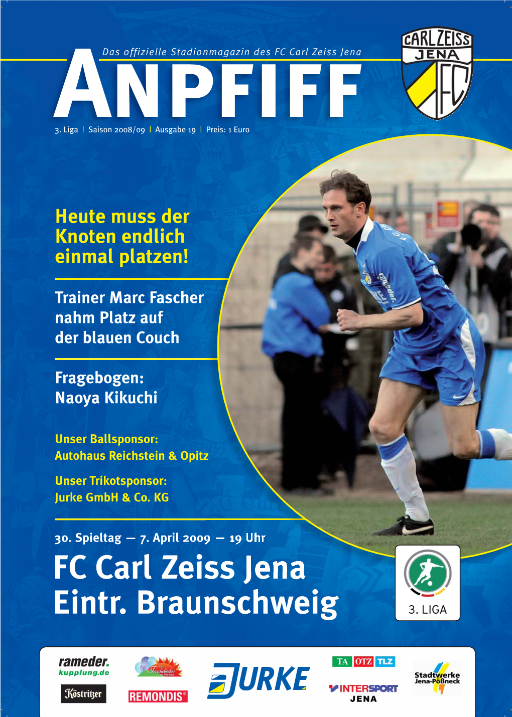 FC Carl Zeiss Jena Eintr. Braunschweig