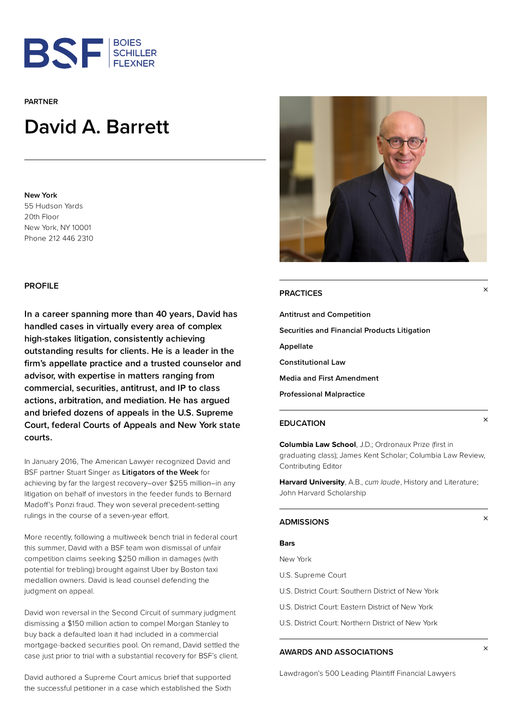 David A. Barrett