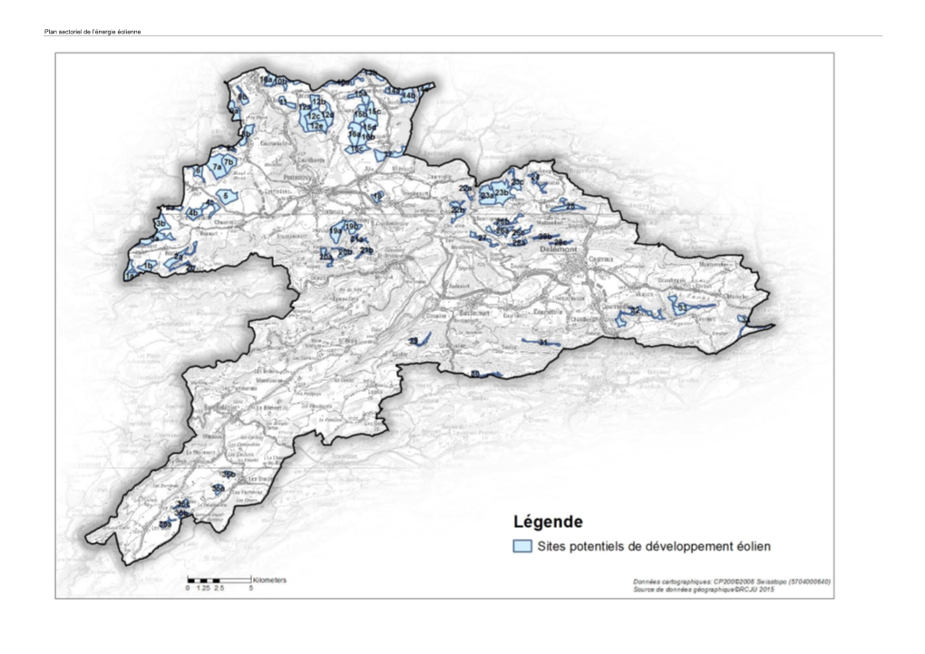 Plan Sectoriel De L'énergie Éolienne