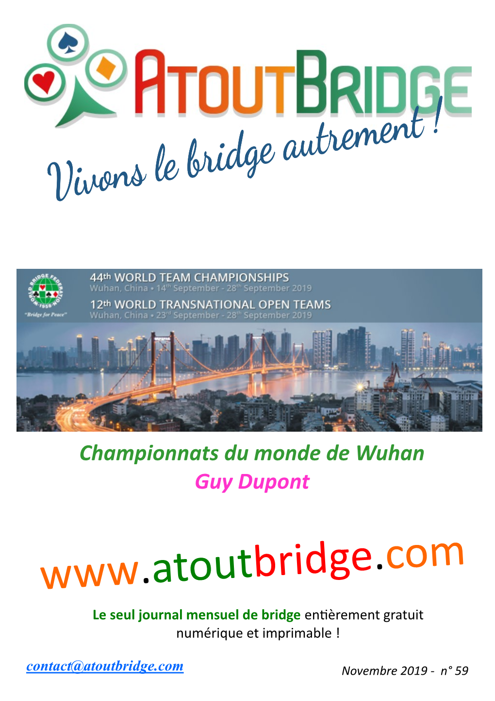 Championnats Du Monde De Wuhan Guy Dupont