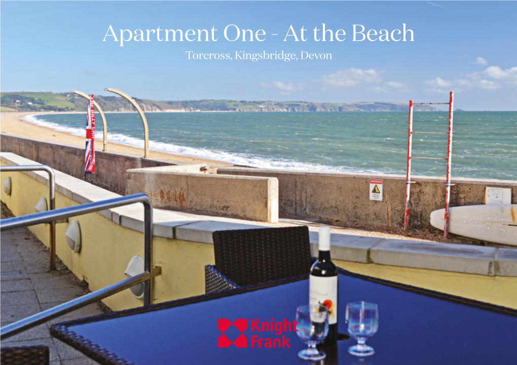 Apartment One - at the Beach Torcross, Kingsbridge, Devon