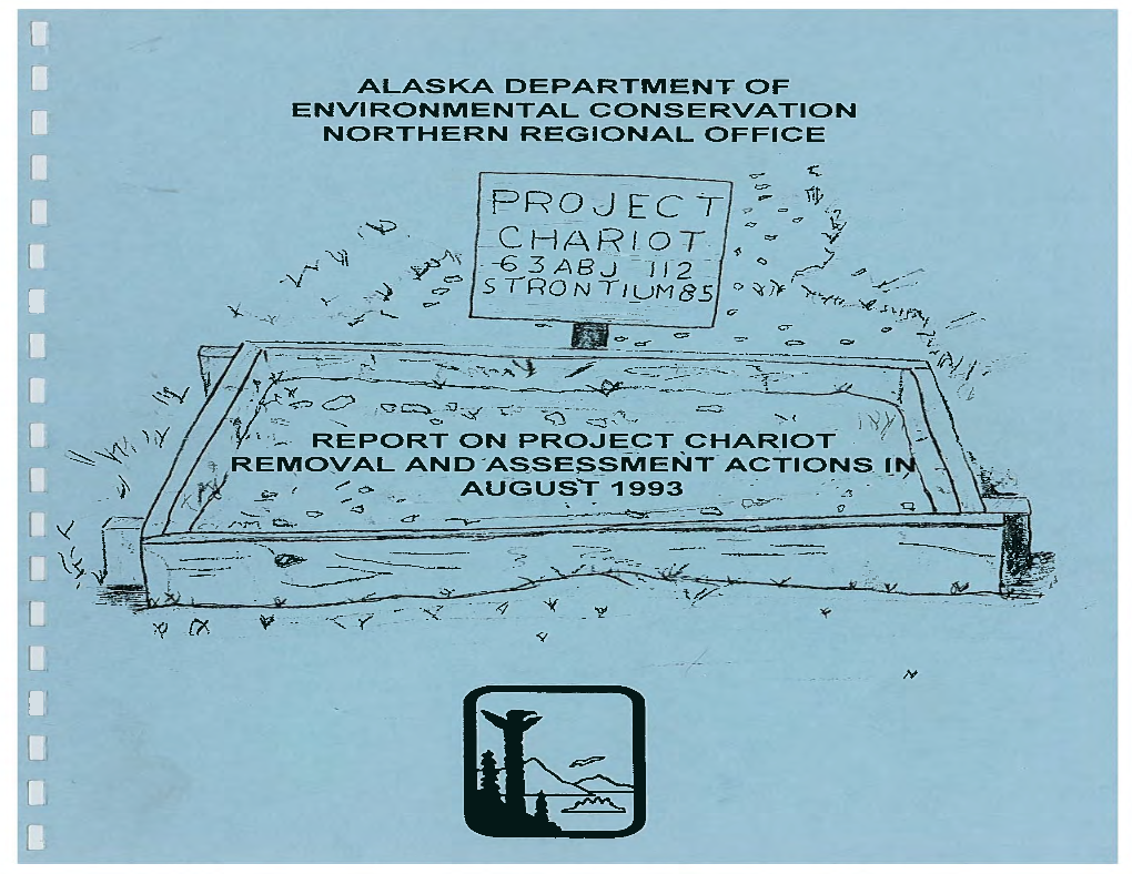 Report on Project Chariot Removal and Assessment Actions