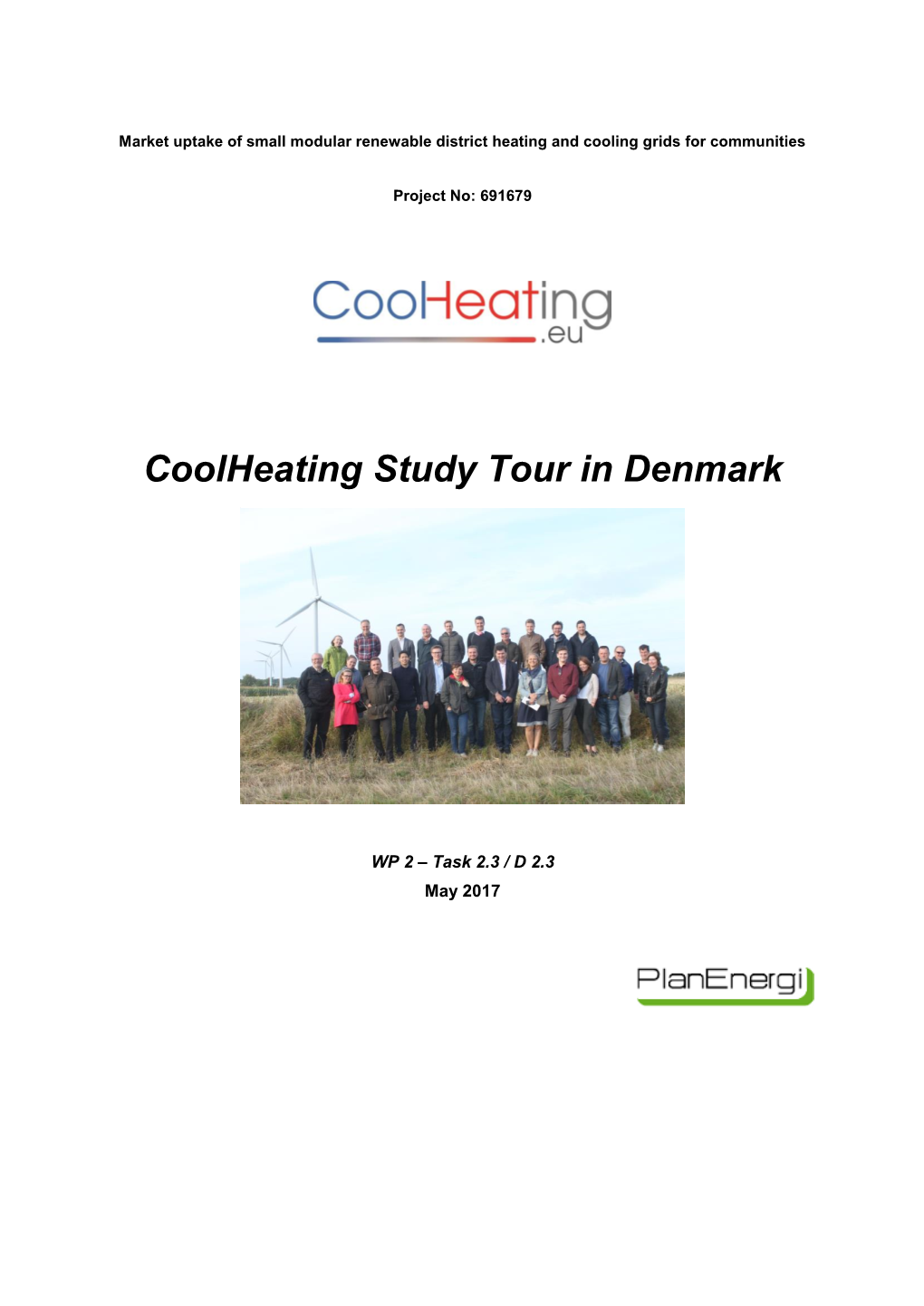 Coolheating Study Tour in Denmark