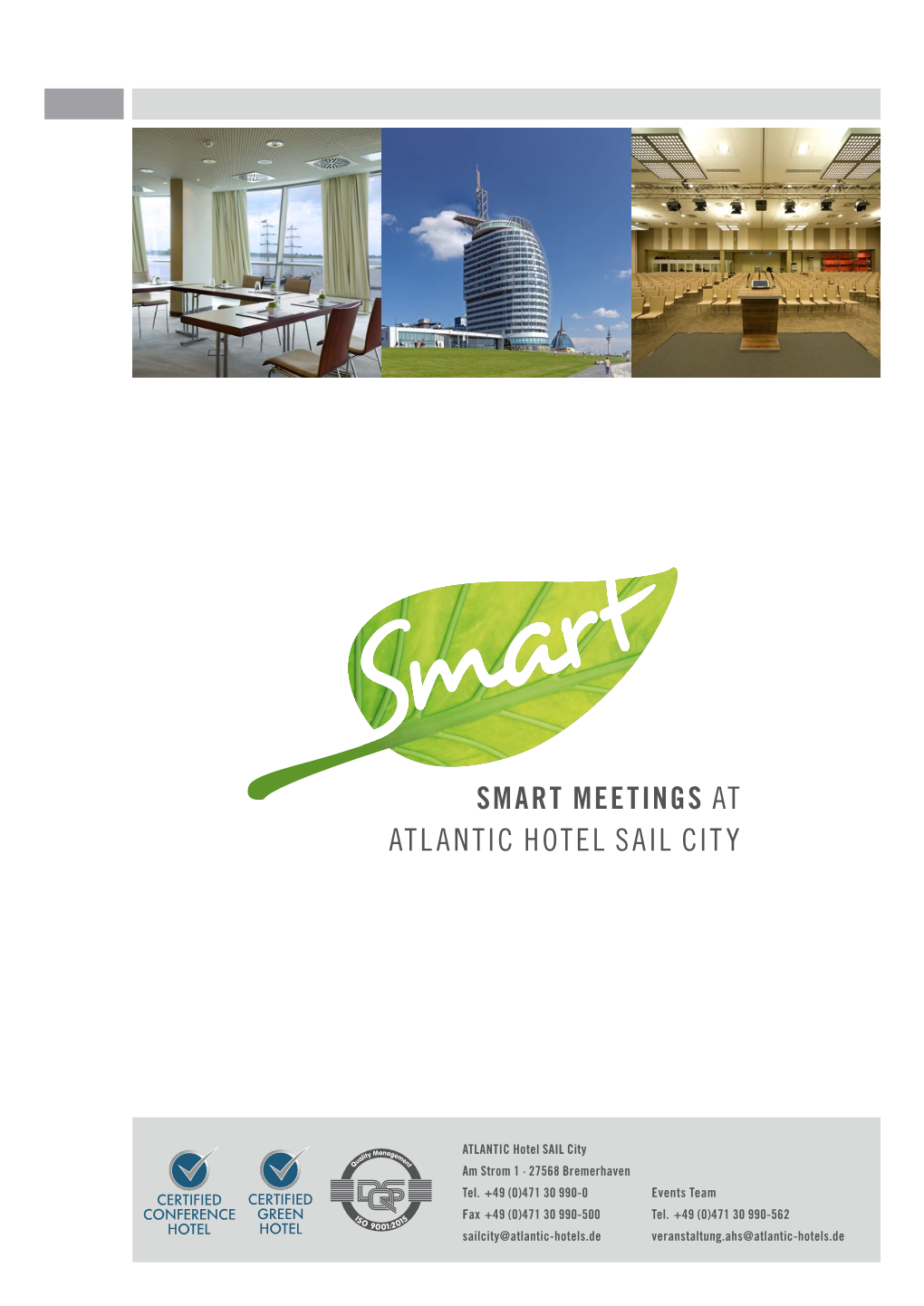 SMART Meetings at ATLANTIC Hotel SAIL CITY