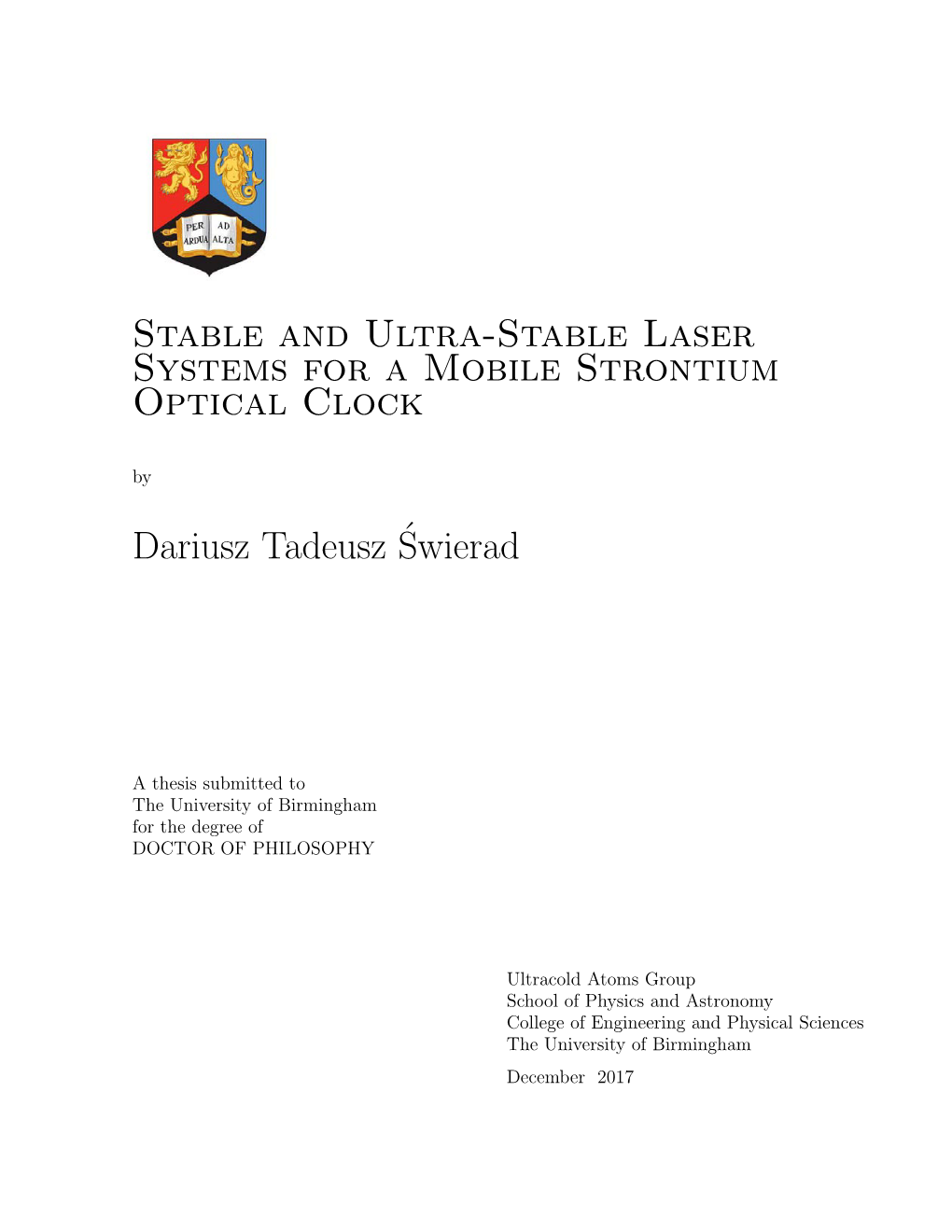 Stable and Ultra-Stable Laser Systems for a Mobile Strontium Optical Clock By