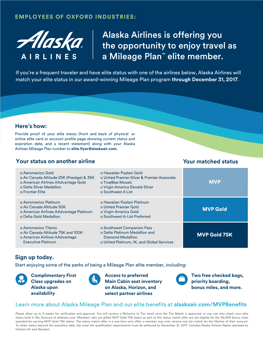 Alaska Airlines Is Offering You the Opportunity to Enjoy Travel As a Mileage Plan™ Elite Member