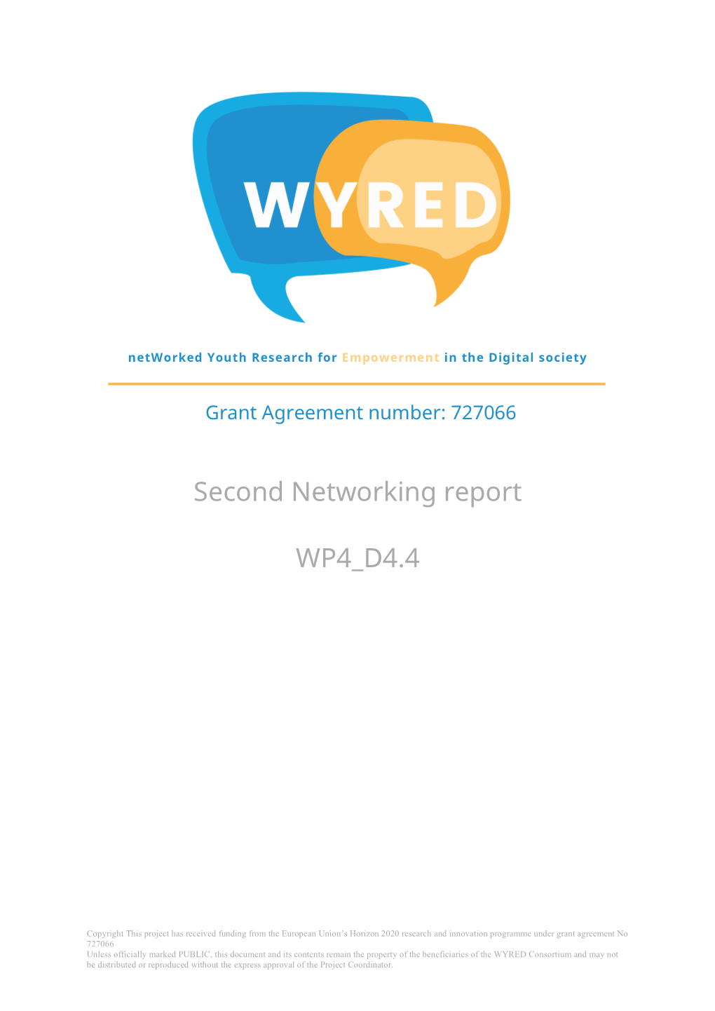 Second Networking Report WP4 D4.4