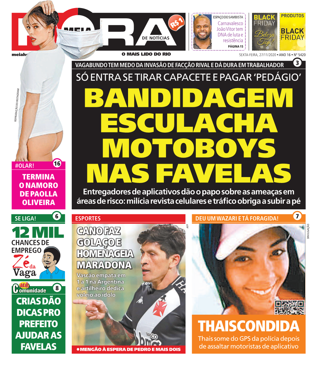 Bandidagem Esculacha Motoboys Nas Favelas