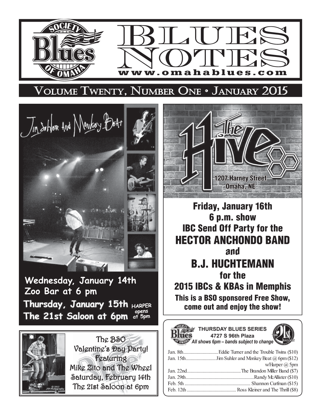 Blues Notes January 2015