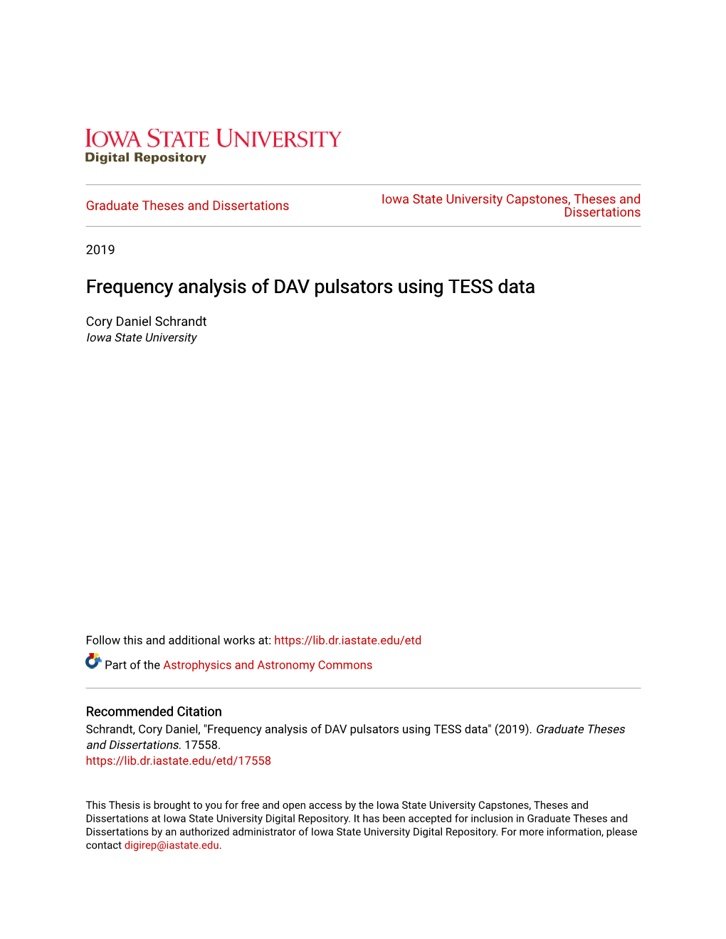 Frequency Analysis of DAV Pulsators Using TESS Data