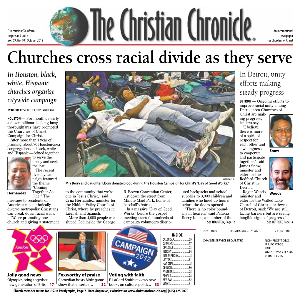 Churches Cross Racial Divide As They Serve