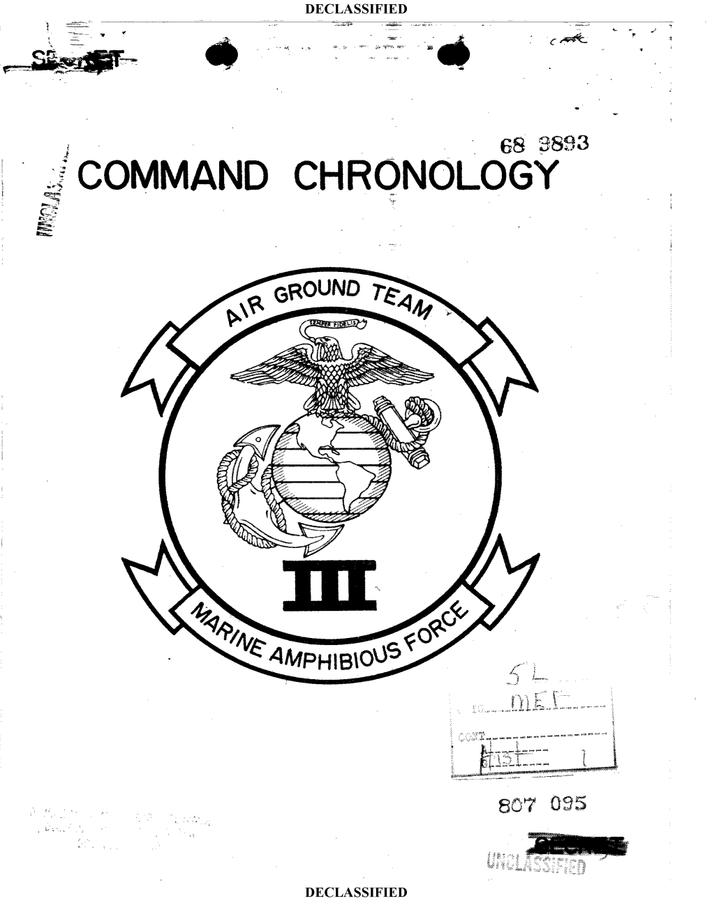 Jcommand Chronology