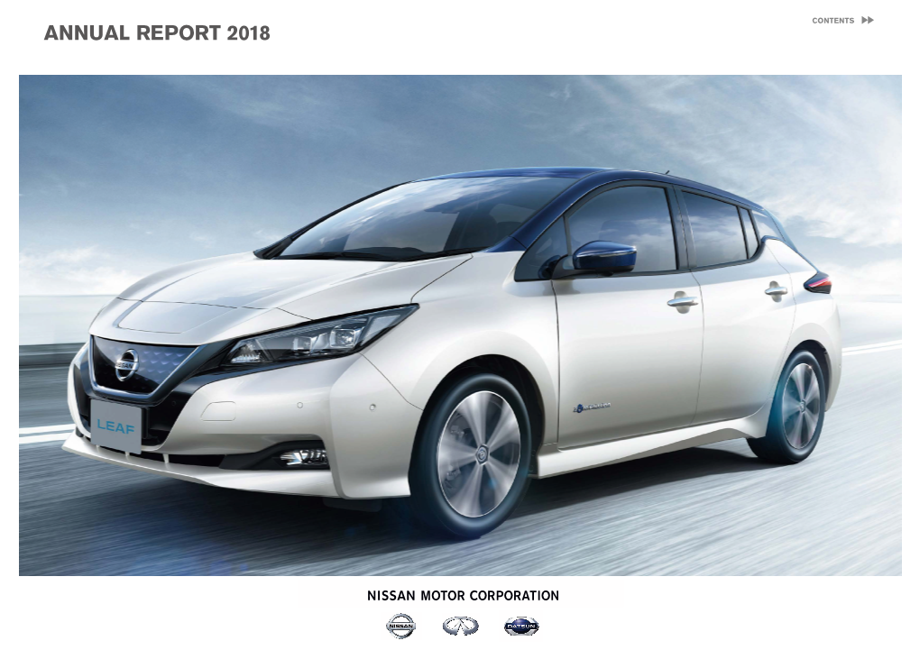 Annual Report 2018 Nissan Motor Corporation Annual Report 2018 01