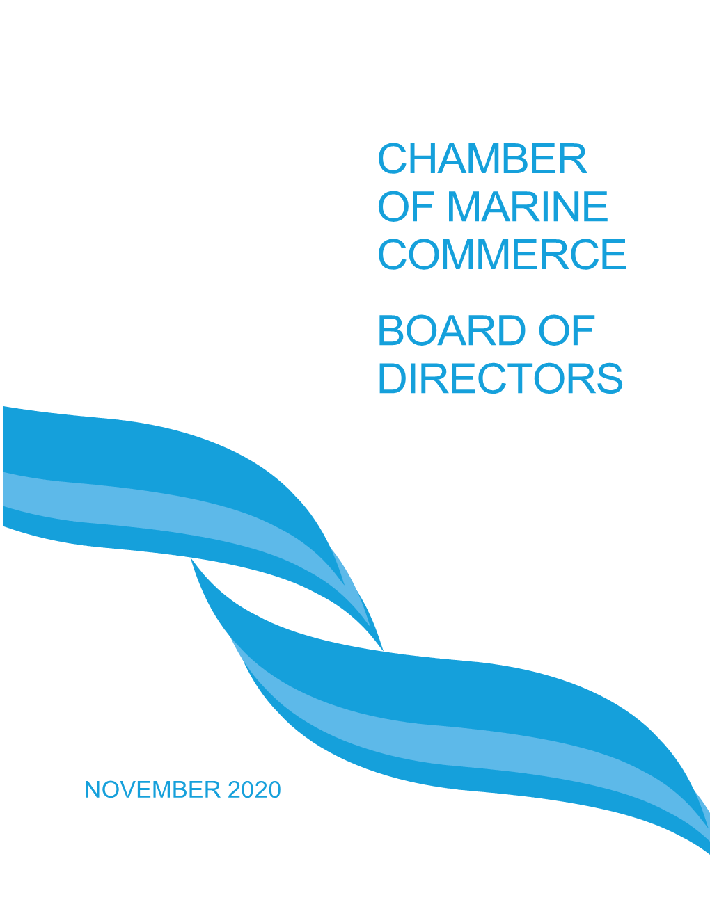 Chamber of Marine Commerce Board of Directors