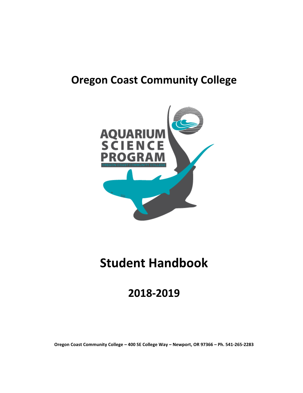 Aquarium Science Student Handbook