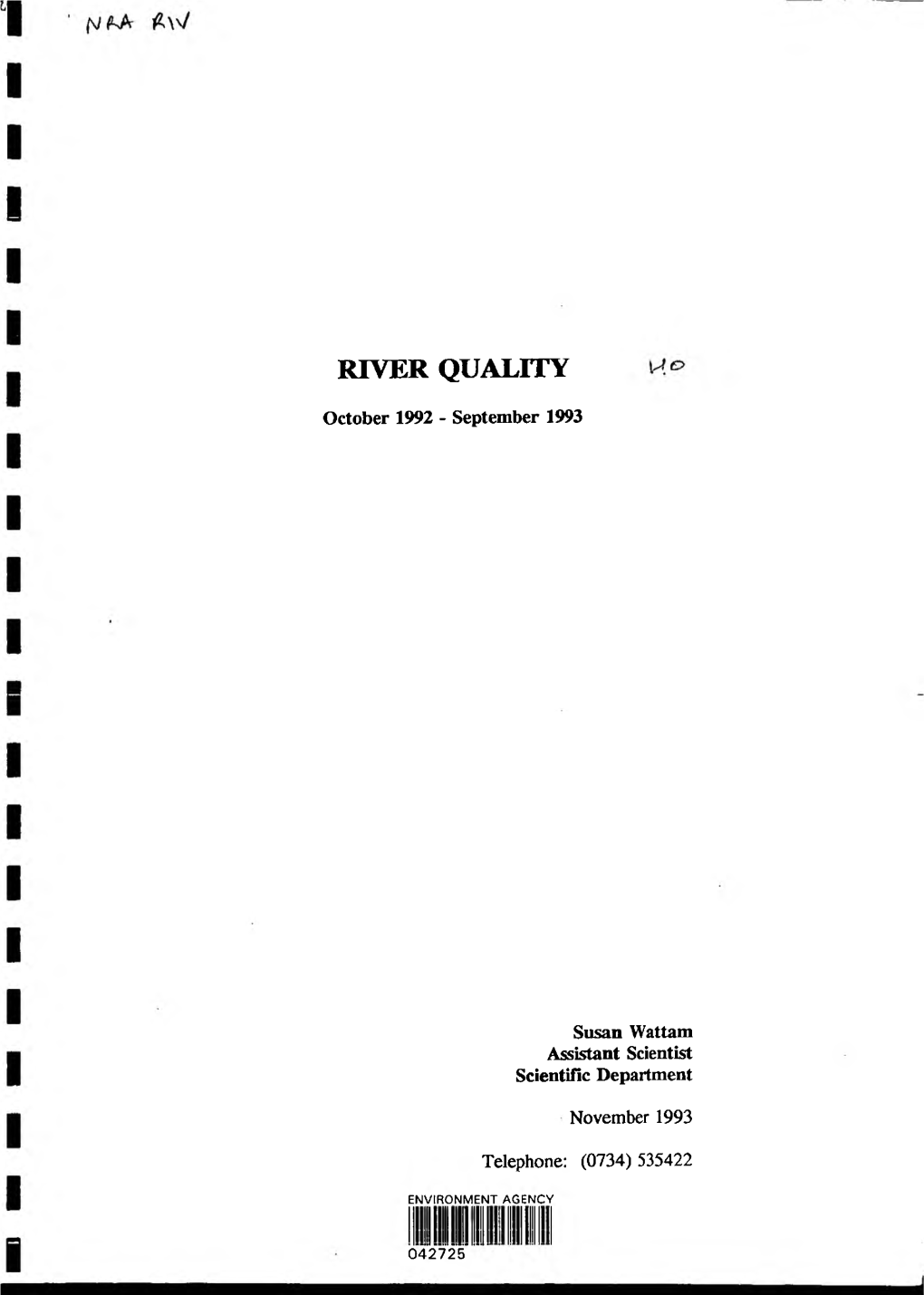 River Quality