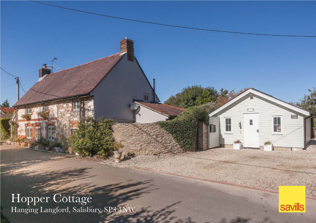 Hopper Cottage Hanging Langford, Salisbury, SP3 4NW Hopper Cottage Hanging Langford, Salisbury, SP3 4NW