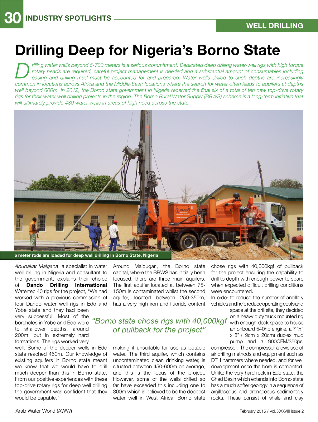 Drilling Deep for Nigeria's Borno State