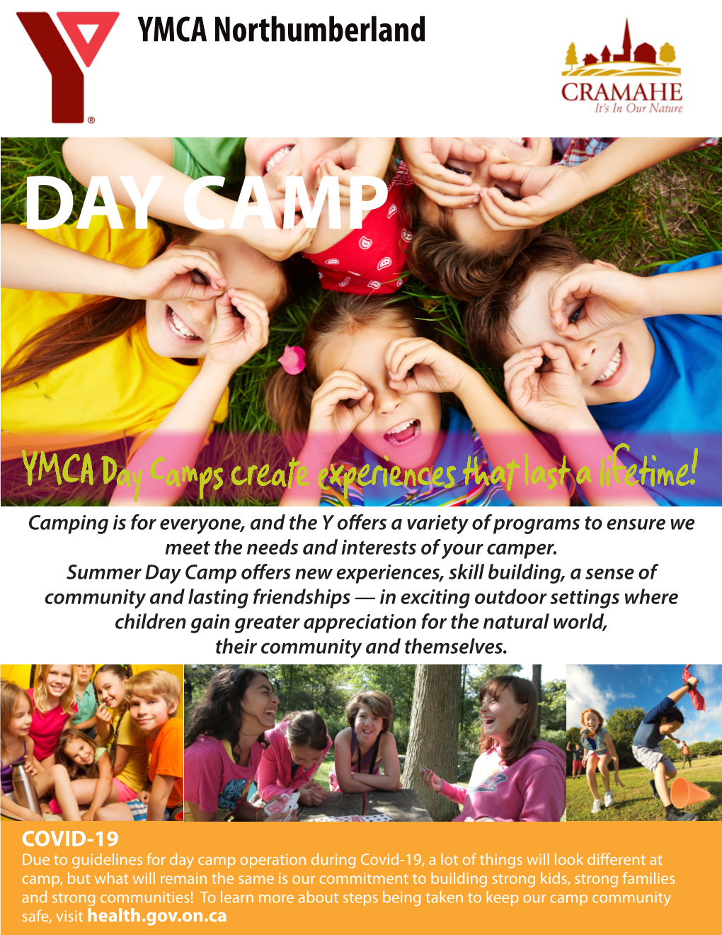 YMCA Day Camps Create Experiences That Last a Lifetime!