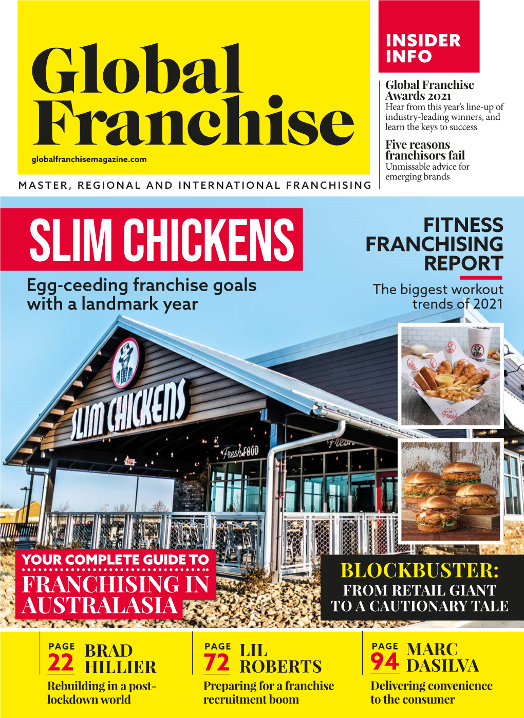 SLIM CHICKENS REPORT Egg-Ceeding Franchise Goals the Biggest Workout with a Landmark Year Trends of 2021