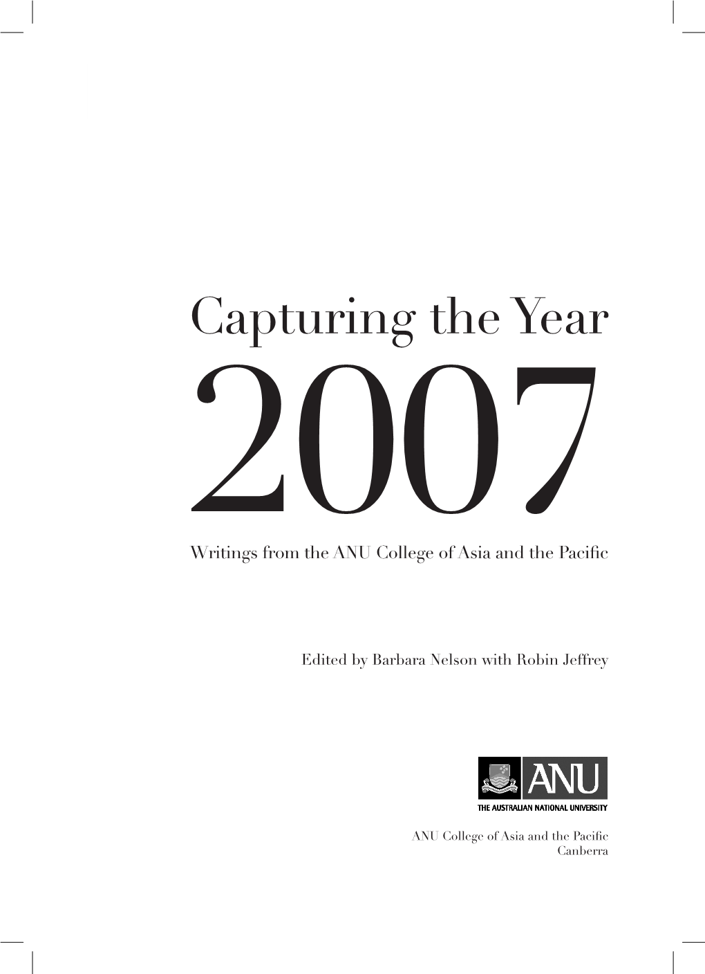 Capturing the Year — 2007 