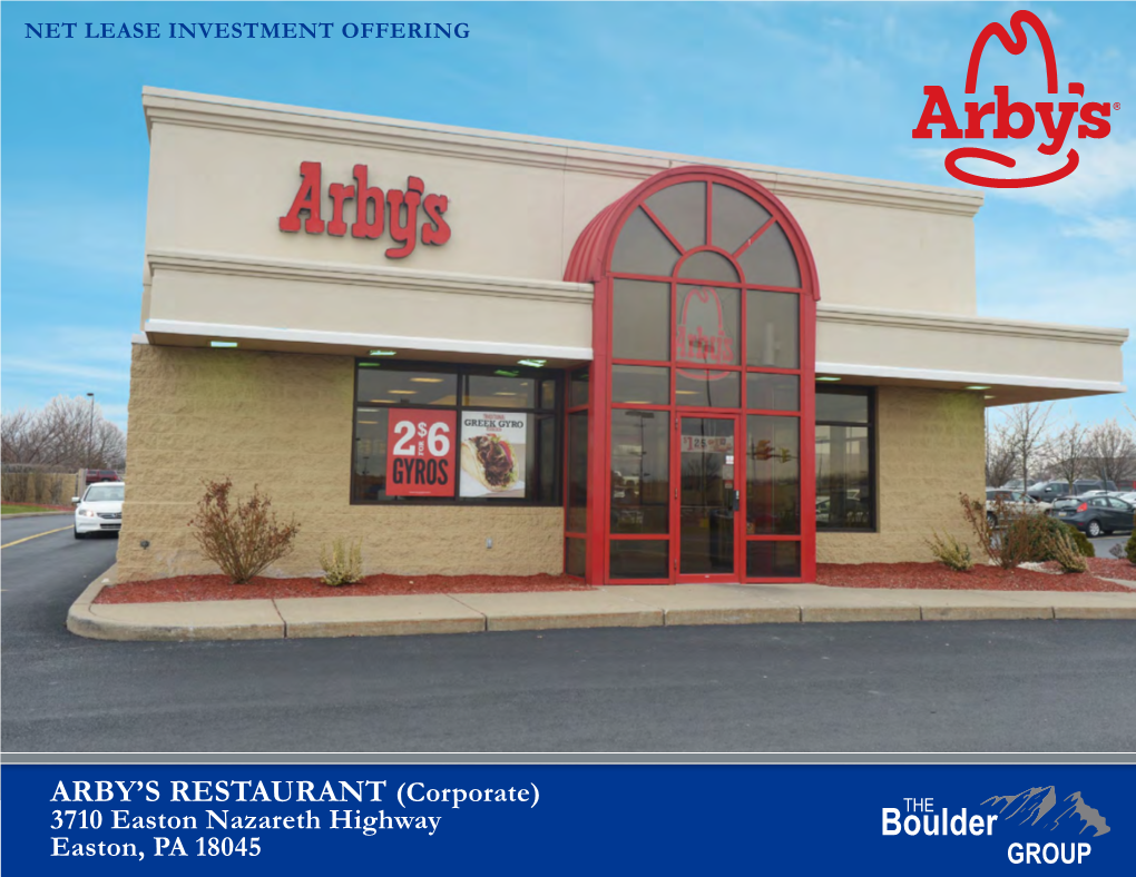 Arby's Restaurant