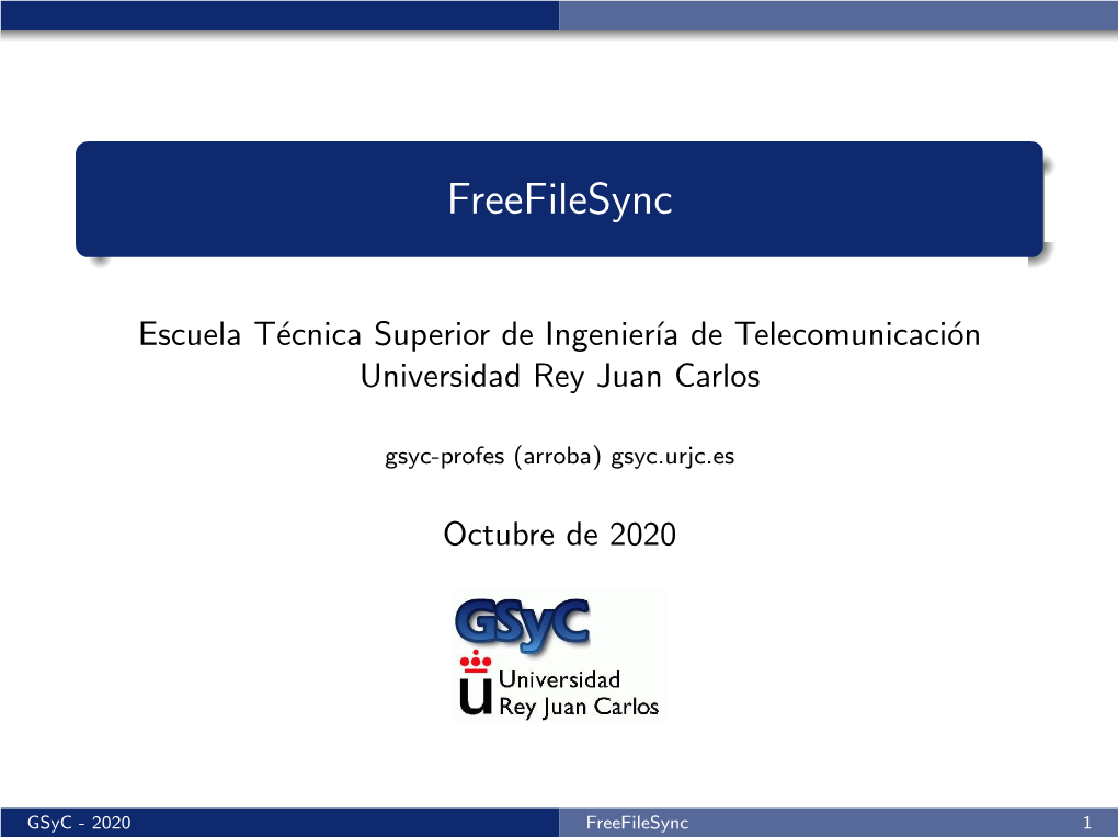 Freefilesync