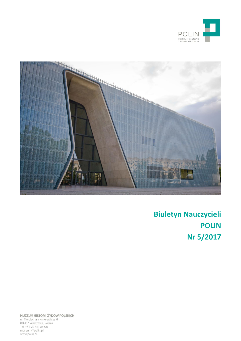 Biuletyn Nauczycieli POLIN Nr 5/2017