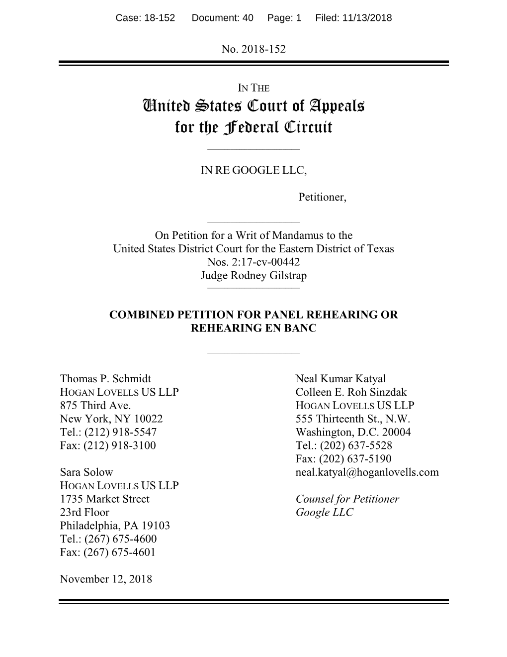 United States Court of Appeals for the Federal Circuit