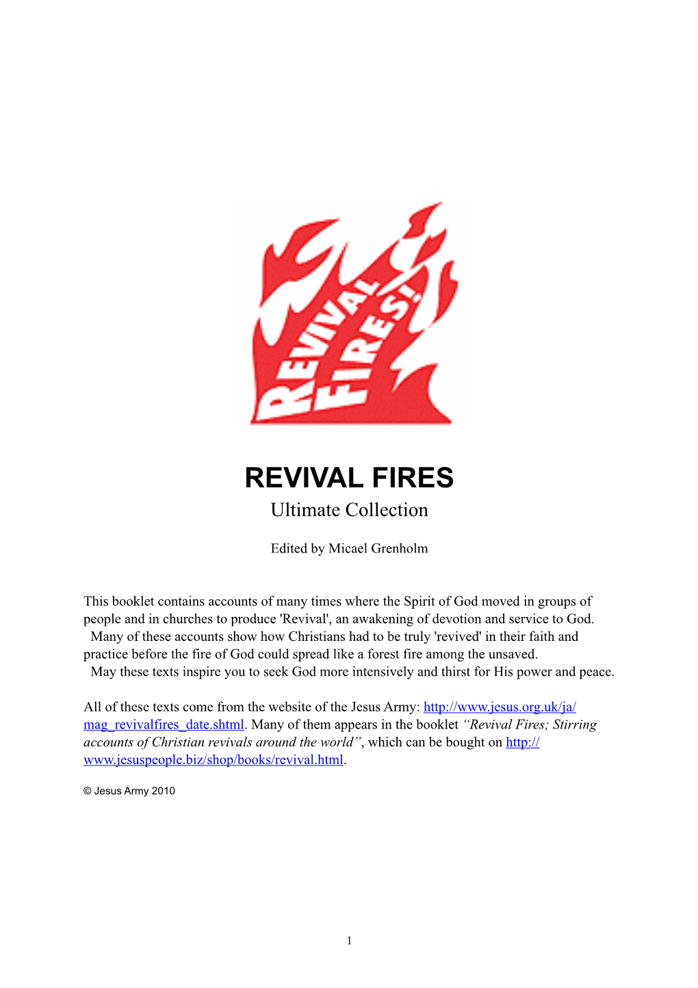 REVIVAL FIRES Ultimate Collection