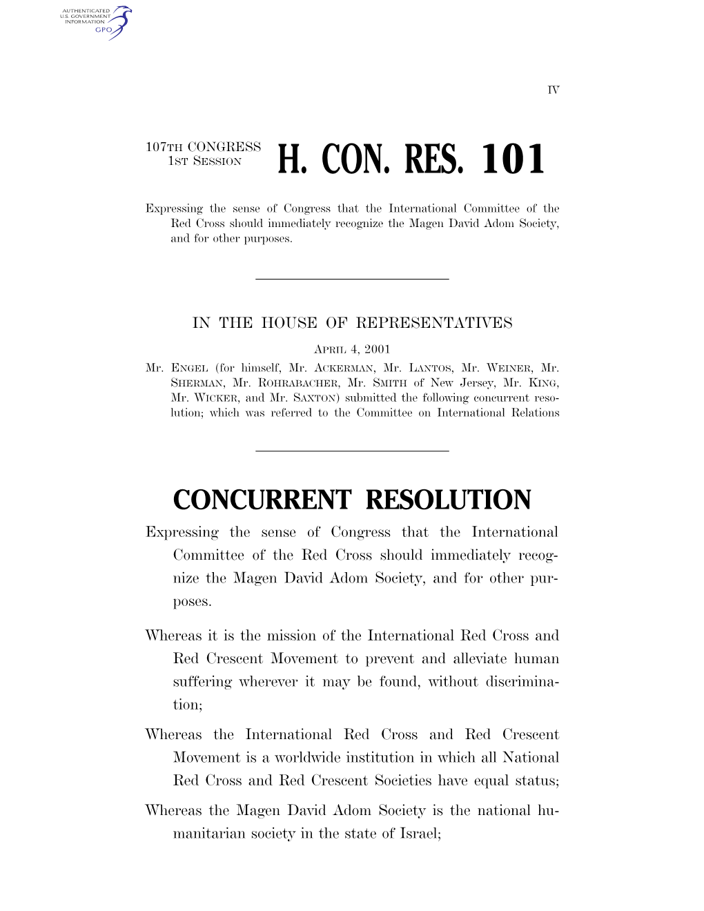 H. Con. Res. 101