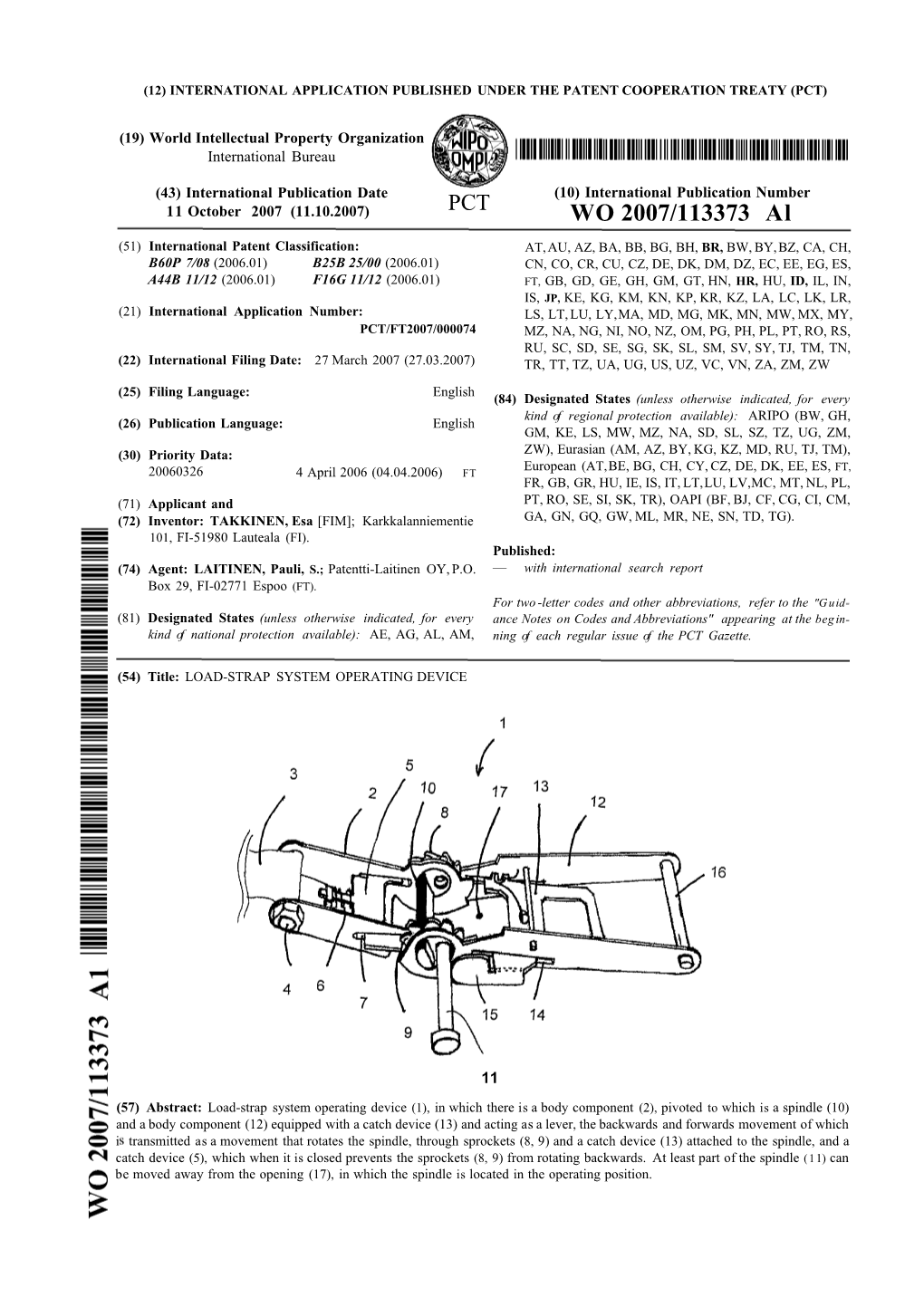 WO 2007/113373 Al